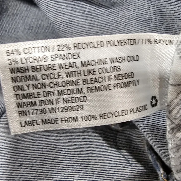 NWT wild fable dark wash denim mini skirt multiple sizes - Picture 5 of 5